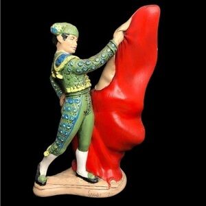 1970s Atlantic Mold Matador Bull Fighter VTG w/ flaws